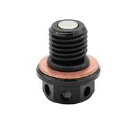 M12X1 5 Tornillo de Perno de threnado de Drenaje de Aceite Compatible con XT YZ WR MT YZF WRF Serow 80 100 125 250 250X 250R Accesorios de Piezas de Motos de Motos de Motocicleta de Motocross(Black)