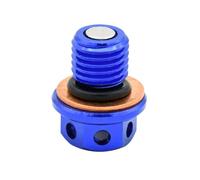 M12X1 5 Tornillo de Perno de threnado de Drenaje de Aceite Compatible con XT YZ WR MT YZF WRF Serow 80 100 125 250 250X 250R Accesorios de Piezas de Motos de Motos de Motocicleta de Motocross(Blue)