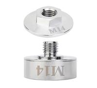 M14 - Juego de conversión de adaptadores de cenadores de amoladora angulares con tuerca de bloqueo para accesorios X