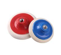 M14 Rueda de pulido lana tornillo acero inoxidable mármol espejo rueda felt(125 * 30 Round Edge)