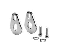 M14 Universal E-Bike Torque Arm Kit, 304 Stainless Steel Motor Support | 2-Hole Torque Arm Conversion Kit for Electric Bićycle Rear Hub Motors, Anti-Rotation Safety Lock Set with Bolts and Washers