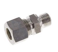 M14x1,5 Macho x 12L Racor de compresión recto de acero inoxidable 315 Bar DIN 2353