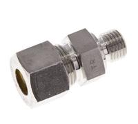 M14x1,5 Macho x 12S Racor de compresión recto de acero inoxidable 630 Bar DIN 2353