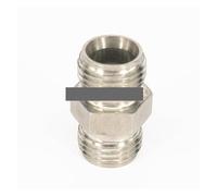 M14x1.5mm Metric Male to M14x1.5mm Metric Male Threaded 304 Stainless Steel Pipe Fitting Connector Max Pressure 2.5 Mpa