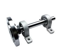 M14x1mm M14 rosca de husillo brida placa trasera adaptador de Base rodamiento vástago Arbor ajuste K11-80 K12-80 K11-100 K12-100 para trabajar la madera(K11-80 K12-80)