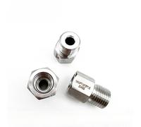 M16 Male To Female M8 10-24 1/8" 1/4" 3/8" 1/2" 5/8" BSP NPT Hex Reducer Bushing 304 Stainless High Pressure Adapter Fitting,M16x1.5 Male,G5l8 BSPP Female