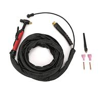 M16 TIG Welding Torch for QQ150 | Gas Cooled Welder with 12ft Cable & Guard Cup | High Temp Tolerant Torch for Metalworking/DIY Projects/Repairs