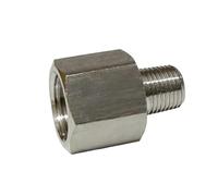 M16x1.5 Female To 1/2" NPT Male 304 Stainless Steel High Pressure Pipe Fitting Connector