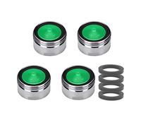 M18/M20/M22/M24/M28 x 4 piezas aireador grifo filtros grifos fregadero, boquilla aireadores con filtro ABS, para grifería en la cocina y el baño - Rosca macho (M20)