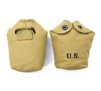 M1910 US Army WW2 - Funda para botella de agua, diseño de los años 40, Khaki, Militar