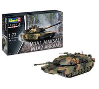 Revell Maqueta M1A1 AIM(SA) / M1A2 Abrams – Escala 1/72 (03346)
