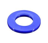 M2 .5 M3 M4 M5 M6 M8 M10~M20 Arandela de nailon Junta plana roja Amarilla Azul Aislamiento Sellado Arandelas duras(Blue,M4x9x1(100pcs))
