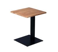M2 Kollektion Bibi 1 Mesa Auxiliar de Madera de Roble Salvaje, 45 x 60 x 45 cm