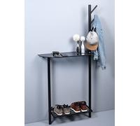 M2 Kollektion Bilbao - Perchero de Metal, 80 x 170 x 30 cm, Color Negro