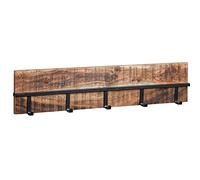 M2 Kollektion Colorado, madera, marrón, negro, 70 x 15 x 6 cm