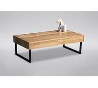 M2 Kollektion Linz - Mesa de Centro de Madera, Roble Salvaje, 110 x 35 x 60 cm