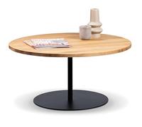 M2 Kollektion Mesa de Centro Leo 2 Pulgadas, Altura = 40 cm diámetro = 80 cm