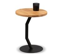 M2 Kollektion Tim 1 - Mesa Auxiliar (45/35 cm), Color marrón