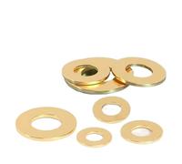 M2 M2.5 M3 M4 M5 M6 M8 M10 M12 M14 M16 M18 M20 M22 Arandela plana de latón Almohadilla de junta lisa de latón macizo(OD 70mm)