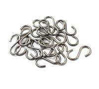 M2 S Hook 304 - Gancho para colgar abrigos, toallas, plantas colgantes (paquete de 50)