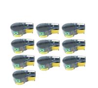 M21-750-427 Cinta de Envoltura de Alambre Auto-Lamination 19.1 mm Compatible con Brady M210 M211 Modelos de Impresora de Etiqueta(10 Pcs)