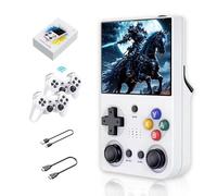 M21 Compatible con 2 Modos de Juego con 2 Gamepad,4K Plug and Play con 20000+ Videojuegos Compatible con conexión de TV,30+ emuladores, Batalla de Dos Jugadores (64g)