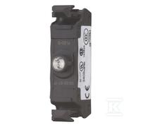 Casquillo LED Plano Azul 12-30V AC/DC M22-FLED-B 180796