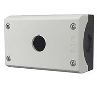 M22-I1-AI 22mm RMQ-Titan IP67,IP69K ØÖÖÖÖffn.Mont: 22,5mm 56x80x120mm EATON E...