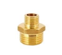 M22 M24 M26 M27 M28 M30 M35 1/5.1 cm 3/10.2 cm 2.5 cm rosca macho conector de tubería de latón reductor (M26x1.5-BSP3I4)