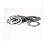 M22 M25 M26 M28 M30 M35 M37 M40 M45 M48 M50 DIN988 SUS304 Arandela Plana De Acero Inoxidable Junta Ultrafina(15Pcs M35x45x0.3)