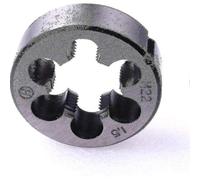 M22 X 1.5mm Metric Right Wire Hand Die, 1pc-Good