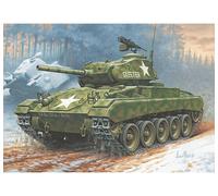 M24 Chaffee Tanque 1:76 Plástico Modelo Kit Revell
