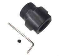 M25-19 Eje de conexión 80 Chuck Roscado M25x1mm Orificio de conexión 19mm