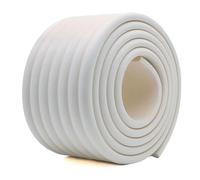 M2cbridge Protector multifuncional para bordes y esquinas, protección de seguridad para bebé, bricolaje, 2 m (blanco arroz)