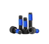 M2M3M4M5M6M8 grado 12,9 cabeza cilíndrica Hexagonal tornillo dispensador en forma de copa recubierta con adhesivo perno antiaflojamiento(10pcs M4X10)