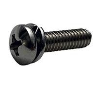 M3-0.5X5 Métrica Din7985A Phil Pan Sem tipo H Din127B Split Lockwash FulTrd 18-8 inoxidable (paquete de 100)