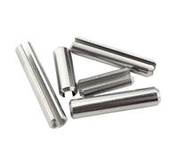 M3 304 Stainless Steel Split Spring Pins - Durable Slotted Dowel Fasteners for Positioning and Vibration Absorption(M3x25mmx100pcs)