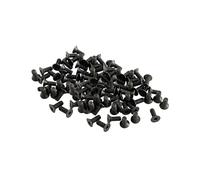 M3* 8 Tornillos avellanados YQBOOM 10.9 Acero al carbono Tornillos de cabeza hexagonal 100 PC Tapa de cabeza de zócalo