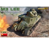 M3 Lee Early Production Tanque Interior Kit 1 :3 5 Plástico Modelo Kit Miniart