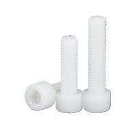 M3-M12 Black Nylon Hex Bolt, DIN912 Socket Cap Head Plastic Screw 5-120mm(70mm,5pcs M8)