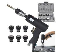 M3-M12 Máquina de roscado manual con 6 husillos, velocidad ajustable hacia adelante hacia atrás, roscadora neumática para uso industrial