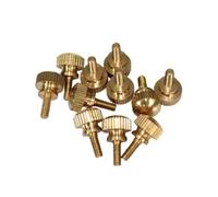 M3 M4 M5 M6 latón moleteado paso mano pulgar tornillo muebles tornillos sujetador, M4x12mm