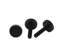 M3 M4 M5 M6 M8 M10 DIN653 GB835 Cabeza redonda plana de acero negro Apriete los tornillos de pulgar(8mm,M3 10pcs)