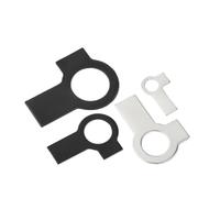M3 M4 M5 M6 M8 M10 M12 M14 M16 M18 ~ M48 Arandelas de lengüeta de acero al carbono/acero inoxidable 304 con ala simple/doble for tuercas de fijación(Double Wing-Carbon S,M8 (50pcs))