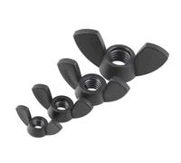 M3 M4 M5 M6 M8 M10 M12 White Nylon External Hexagonal Screws Bolt Wing Nut Combination Set Insulated Plastic Outer Hex Bolts