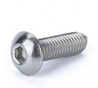 M3/M4/M5/M6/M8/M10 Tornillos de cabeza Tornillos A2 Acero inoxidable Socket Allen Key Dome Head Bolt