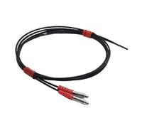 M3 M4 M6 Un par de sensores fibra óptica con alta sensibilidad por reflexión for interruptores amplificadores FT-320/FT-420/FT-620(M6,2 M-S15-15MM NEEDLE)