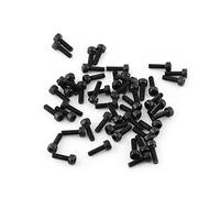 M3 Tornillos de Cabeza Allen DIN912 4-50mm Tornillo de Cabeza de Caquillo Hexagonal Tornillos de Acero de Carbono de Aleación de Grado de 12.9 Tornillo de Rosca Completa Acabado Liso (M3×10mm-50pcs)