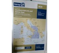 M30 Southern Adriatic and Ionian Seas: Dubrovnik to Kerkira (Corfu) & Sicilia (M Charts)