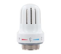 M30 x 1.5 - Cabezal termostático de repuesto para válvula de radiador | Control preciso de temperatura con cinco ajustes y protección contra heladas para una calefacción eficiente del hogar.